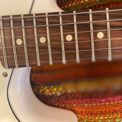 Fender Player Stratocaster Olympic White with Klein pickups and other mods image 15