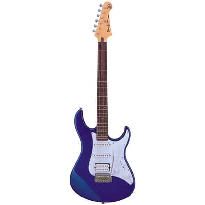 Yamaha PAC012 Pacifica Double Cutaway Electric Guitar, Dark Blue Metallic image 1