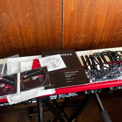 Nord Electro 6D SW61 Semi-Weighted 61-Key Digital Piano w/ bag image 13