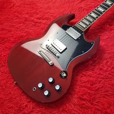 Burny RSG-75 '69 SG Standard Model - Revival Series - 1980's - Cherry Red - Made in Japan MIJ image 3