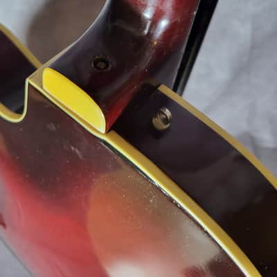 Vintage East German Long Scale Acoustic Jazz Bass – Big Fat 70s Tone! image 9
