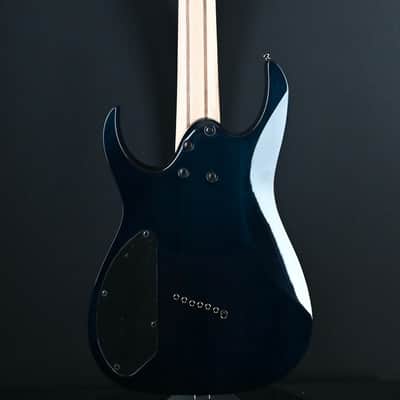Ibanez RGMS7PB-CBS Cosmic Blue Starburst 7-String Guitar #388 image 12