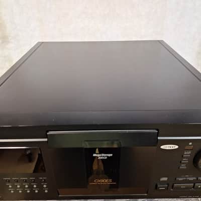 SONY CDP-CX90ES CD PLAYER/200 CD DISC CHANGER WITH REMOTE/WORKING image 2