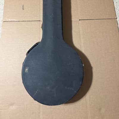 Vintage La Scala Grande Tenor Banjo w/ Original Case Ornate Inlays image 24