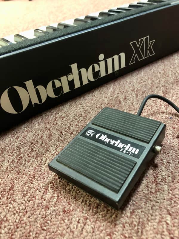 Oberheim OB-Xk MIDI controller with pedal and manual image 1