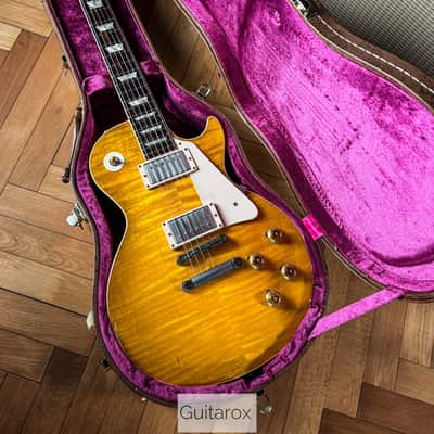 2012 Gibson 59 Les Paul CC#2 Goldie Murphy Aged image 15