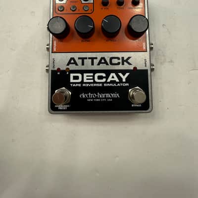 Electro Harmonix Attack Decay Tape Reverse Simulator Guitar Effect Pedal + Box image 2