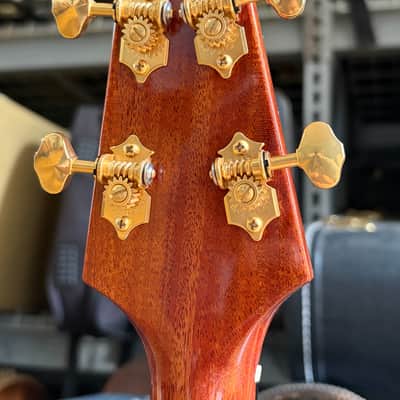 2011 Rick Turner Compass Rose Tenor Ukulele #259 – Figured Sycamore – Gold Gotoh Tuners – Gig Bag image 11