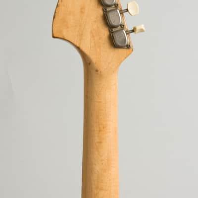 Fender Competition Mustang Solid Body Electric Guitar (1971), ser. #328976, original grey hard shell case. image 6
