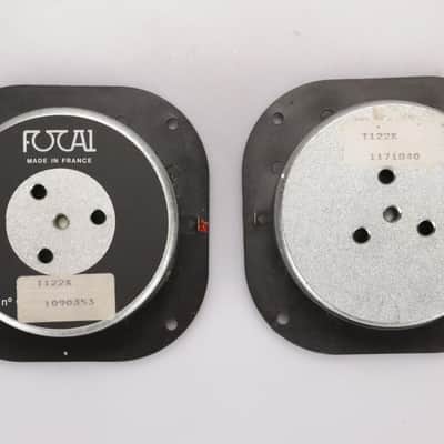 2 Focal T122K Inverted Dome 1" Tweeter Driver Speaker Replacements 8ohm #36651 image 3