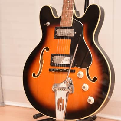 Höfner 4572 Verythin – 1969 German Vintage Thinline Archtop Guitar / Gitarre image 1