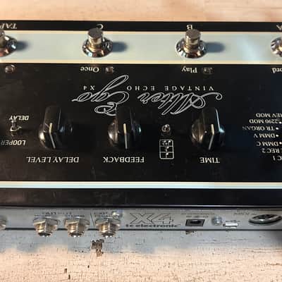 TC Electronic Alter Ego X4 Vintage Echo Delay 2015 - Present - Black image 2