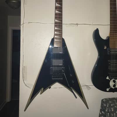 Jackson Pro Series Phil Demmel Signature PDX Demmelition King V 2010 - 2011 - Black with Silver Bevels image 1