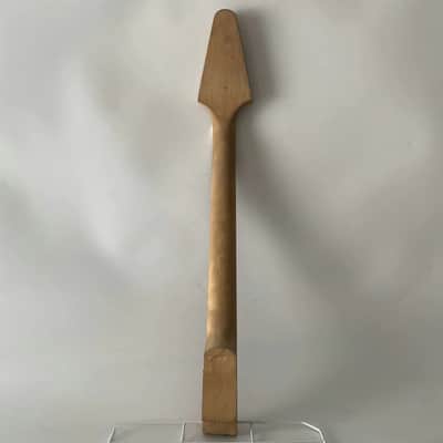 Maple Wood Guitar Flying V Style Neck, 22 Frets Rosewood Fretboard image 4