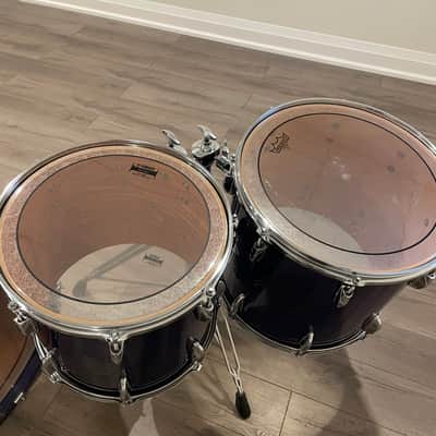 Yamaha Beech Custom Drums - Made in Japan - Blueberry image 15