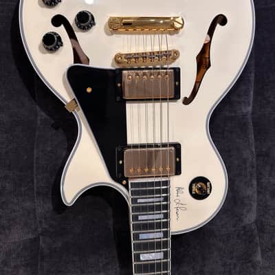 Gibson Memphis Alex Lifeson Signature ES-Les Paul 2016 - 2017 - Classic White VOS image 5