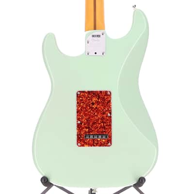 Fender American Professional II Stratocaster Thinline Rosewood Fingerboard Transparent Surf Green (AA11)(09877) (09877) image 2