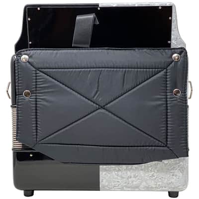 Rossetti 31 Button Accordion 12 Bass GCF White and Black image 4