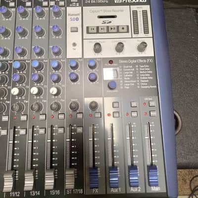 PreSonus StudioLive AR16c 18-Input Mixer / Digital Recorder / Audio Interface 2020 - Present - Gray / Blue image 10