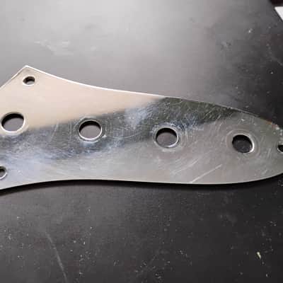 1960s-early 70s Fender Jazz Bass Control Plate Original vintage part for luthier project restoration 60s 70s image 1