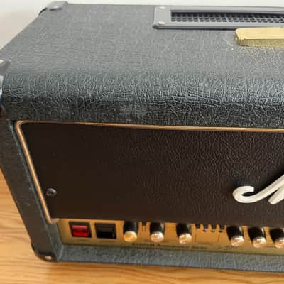 Marshall 6100 LM new caps 30th Anniversary 3 Channel 100 W Head 1992 - 1997 Black image 5