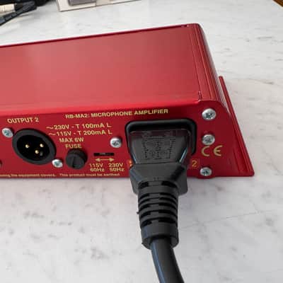 Sonifex  RB-MA2 Twin mic microphone pre amps filter, phantom image 4