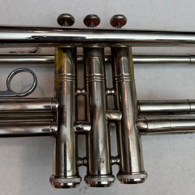 Tristar Silver-Plated Bb Trumpet w/ Bach 5C Mouthpiece, Case & Accessories – Made in India image 4