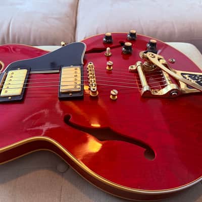 Gibson Custom Shop Murphy Lab Back To The Future '55 ES-345 "Reissue" Light Aged 2025 Cherry Red image 6