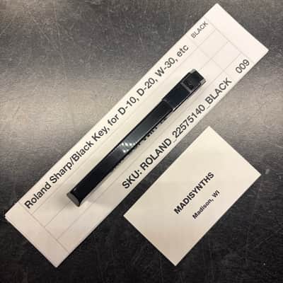 ORIGINAL Roland Replacement SHARP/BLACK Key, Unweighted (22575140) for Juno-1, D-10/20, HS-10, W-30, etc