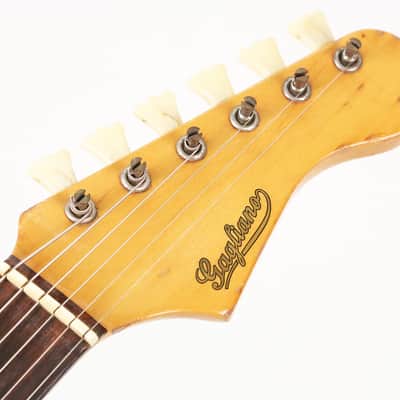1962 Gagliano by Hofner Model 172 - Rare Diamond Pickup with Red & Gold Vinyl Covering! image 16