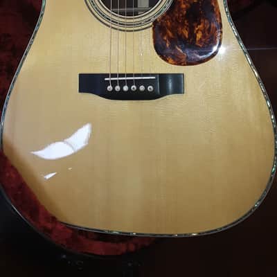 Edmonds D-45 Tight Grain Red Spruce/Bold Black Lined Brazilian * HOLD* image 2