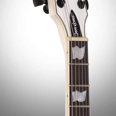 ESP LTD James Hetfield Iron Cross Electric Guitar, Snow White image 8