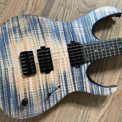Mayones Mayones Duvell Elite 6 Blue Feather Custom shop  2021 image 9