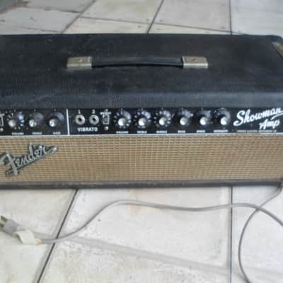 Fender Showman Tube Amplifier Head Serviced 1964 image 1