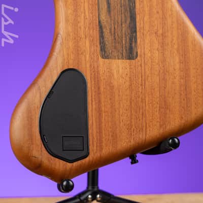 Ish x Warwick Dolphin SN TCS Custom Shop Endangered Species 4-String Bass Wenge Fretboard image 9