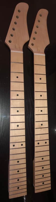 2 Great Conditon 22 Fret All-Maple Strat-style USA-Made Necks image 1