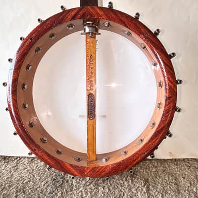 1920'S May Bell / Slingerland 19 Fret Tenor Banjo "RESTOMOD" W/ Orig Hard Case image 17