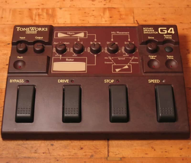 Korg ToneWorks G4 Rotary Speaker Simulator | Reverb