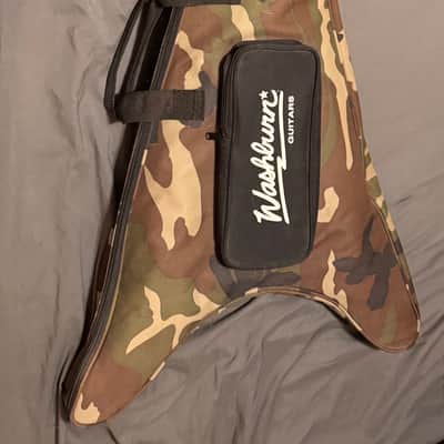 Washburn Dimebag Darrell flying V 2004 - Camouflage image 7