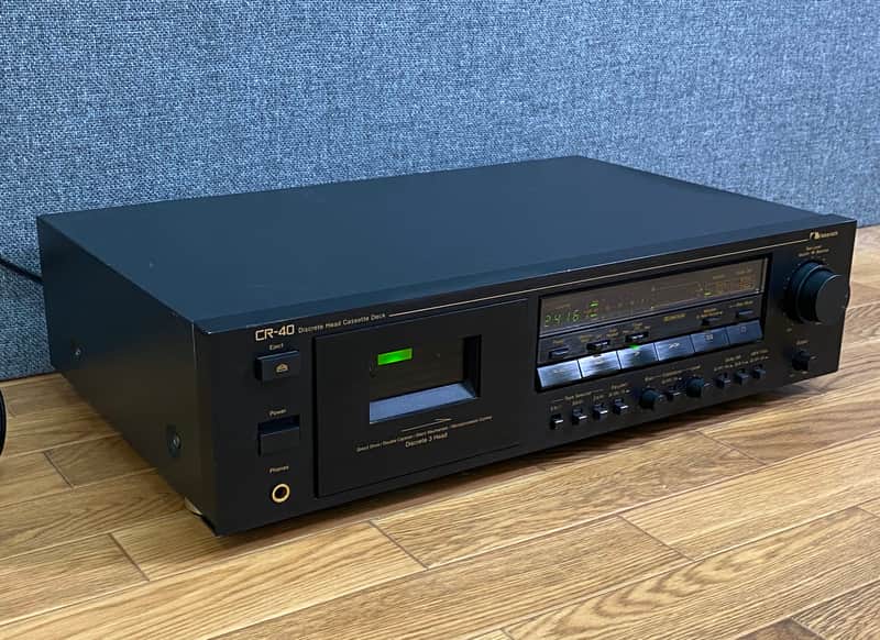 Nakamichi CR-40 Discrete Head Cassette Deck in Excellent Working