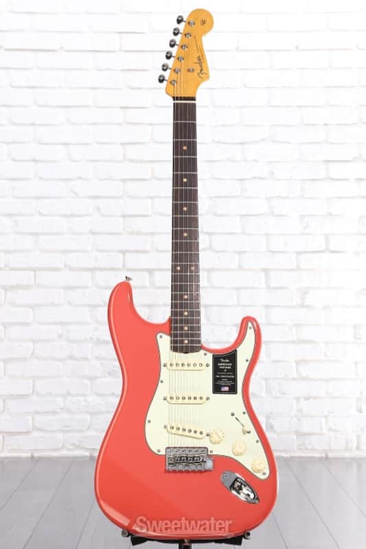 Fender American Vintage II 1961 Stratocaster Electric Guitar - Fiesta Red (StratAV261FRd1) image 1