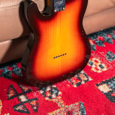 Fender Custom Shop '58 Telecaster Journeyman Relic in Wide-Fade 3-Color Sunburst image 5