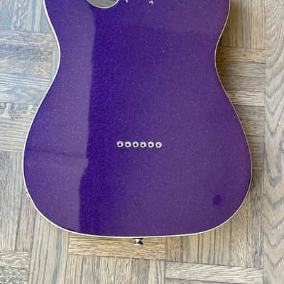 Squier Classic Vibe Telecaster Custom - Purple Sparkle - Loaded body image 6
