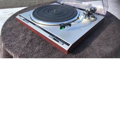 Technics SL-Q202 80's Silver Woodgrain Vinyl image 1