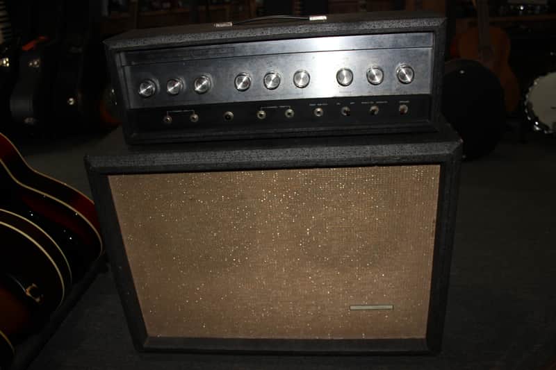 Silvertone - Sears Twin Twelve with Model 1484 Amp & Cabinet image 1