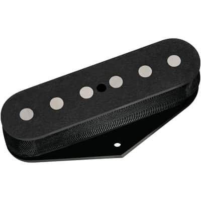 DiMarzio DP418BK - Area T Hum Canceling Single Coil Bridge - Black image 1
