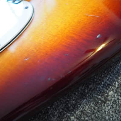 Oakland Suzuki Country Gentleman Stratocaster 1970s Sunburst | Reverb