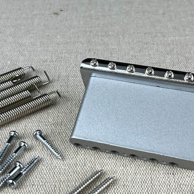 Gotoh Vintage style Tremolo bridge fits Strat®️ model T101C Japan Chrome image 5