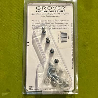 Grover in-Line Locking Mid-Sized Rotomatic Tuners - 18:1 - Chrome image 7