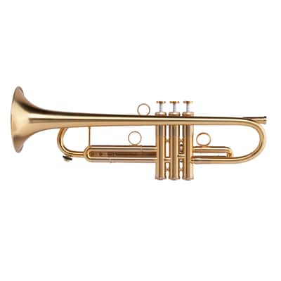 Adams A1 Bb Trumpet - Satin Gold Lacquered image 3